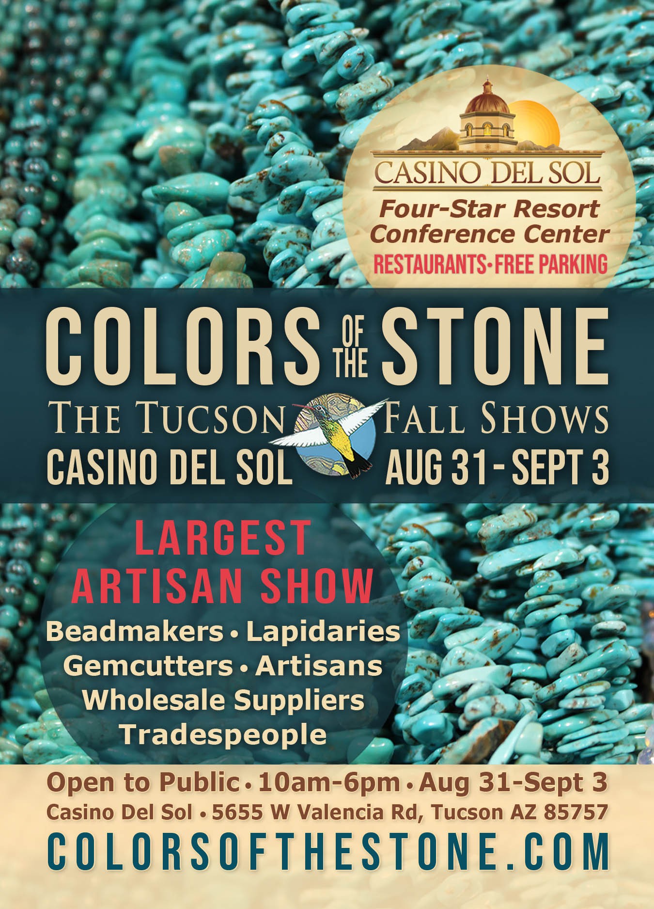 Tucson Colors of the Stone Gem Show